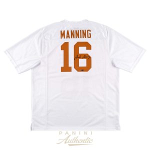 Arch Manning Autographed Retro Brand University of Texas White Replica Jersey ~Open Edition Item~