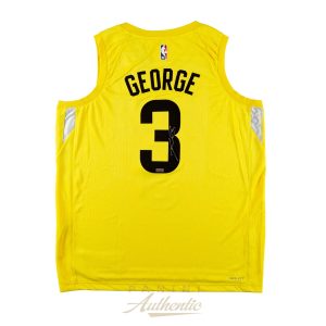 Keyonte George Autographed Utah Jazz Yellow Remix Icon Edition Swingman Jersey ~Open Edition Item~