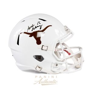 Arch Manning Autographed University of Texas Full Size White Speed Replica Helmet ~Open Edition Item~