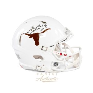 Arch Manning Autographed University of Texas Full Size White Speed Authentic Helmet ~Open Edition Item~