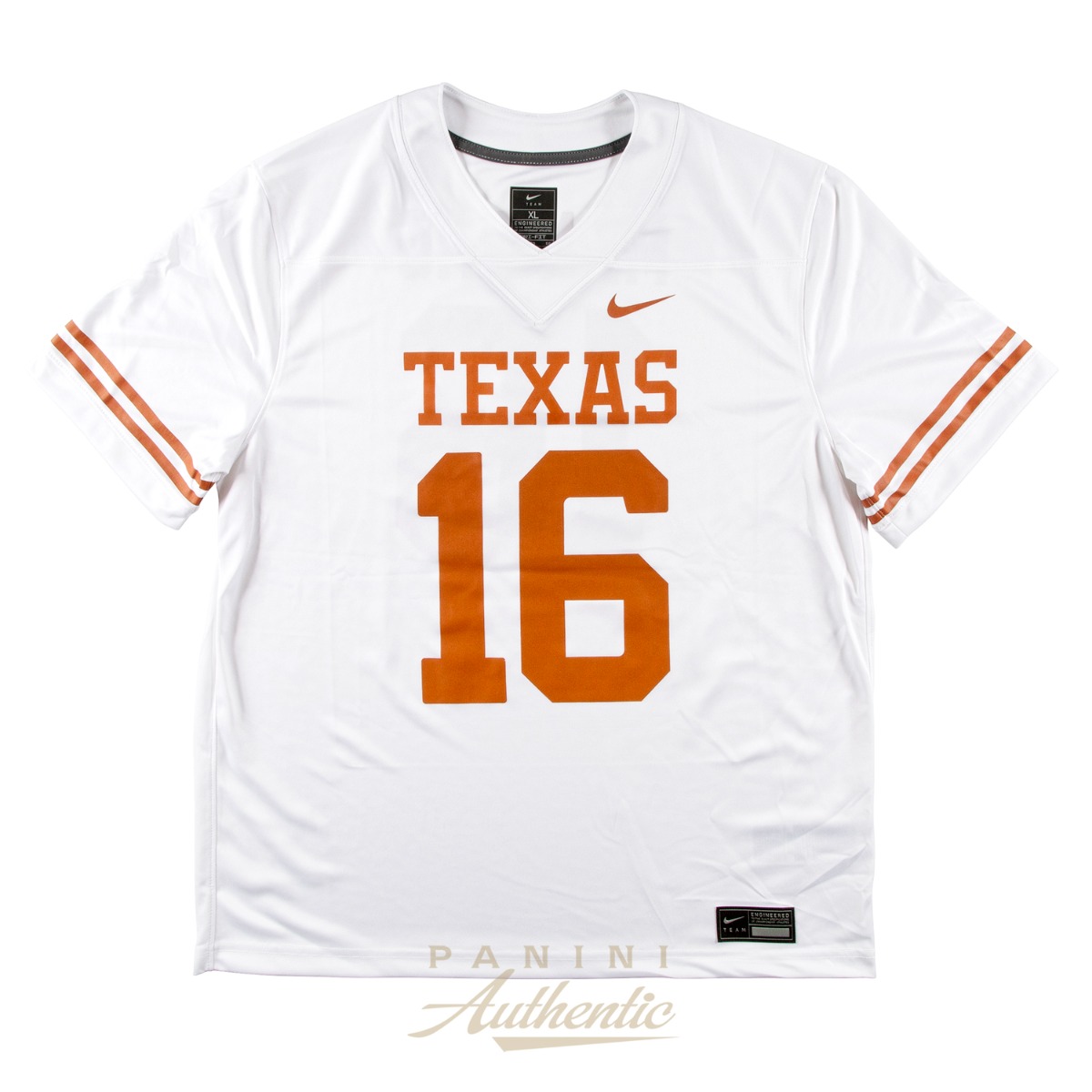 Arch Manning Autographed University of Texas White Nike Replica Jersey ~Open Edition Item~ - Image 2
