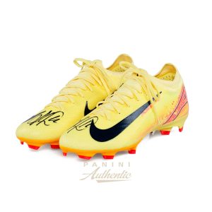 Kylian Mbappe Dual Autographed Nike Zoom Vapor 16 Pro Cleats ~Limited Edition to 25~