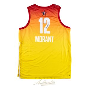 Ja Morant Autographed Jordan Brand 2023 NBA All-Star Game Orange Swingman Jersey ~Limited Edition to 25~
