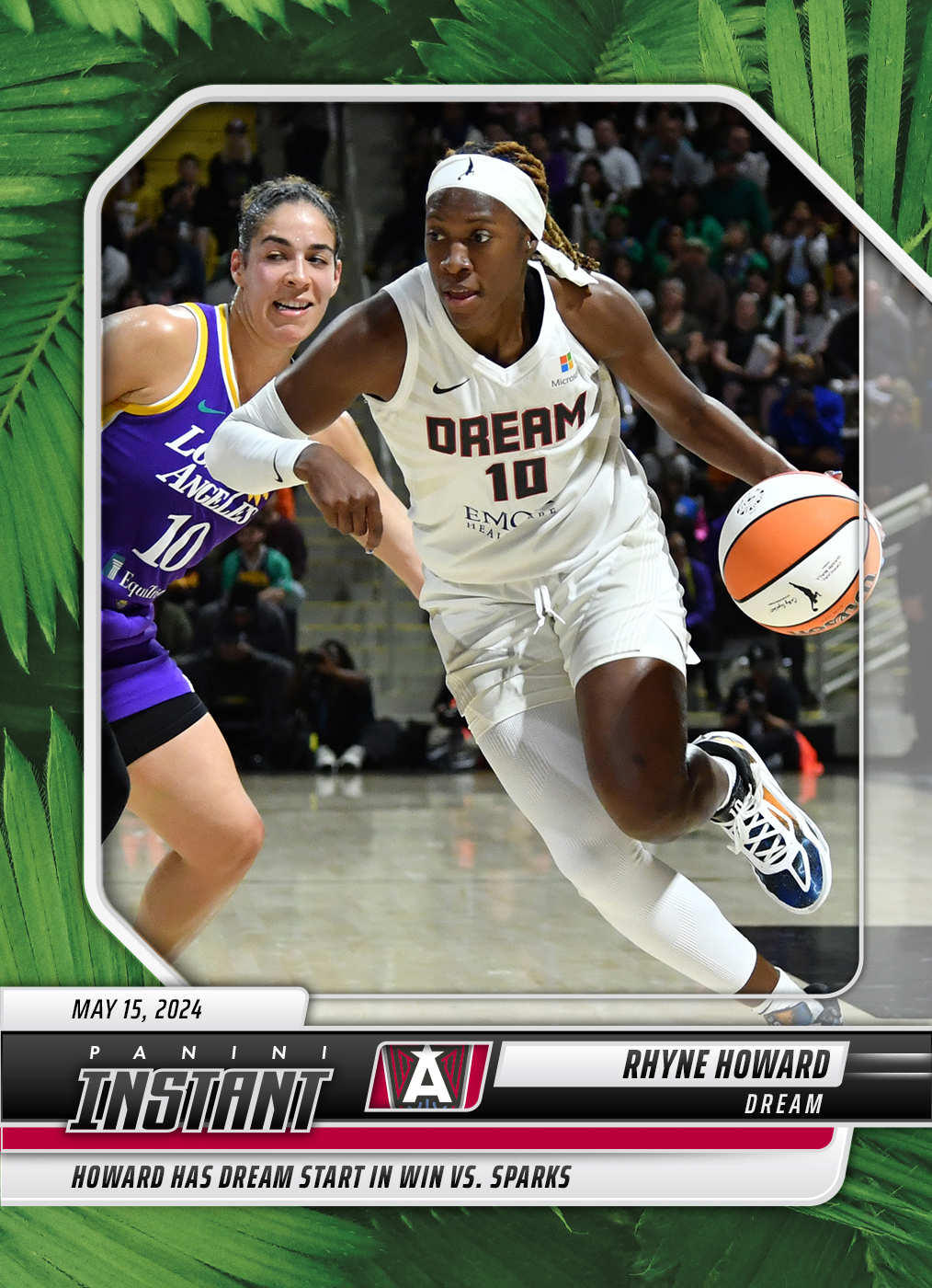 Rhyne Howard - 2024 Panini Instant WNBA #16 - Jungle /25