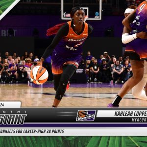 Kahleah Copper - 2024 Panini Instant WNBA #21 - Jungle /25