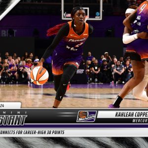 Kahleah Copper - 2024 Panini Instant WNBA #21 - White Tiger /5