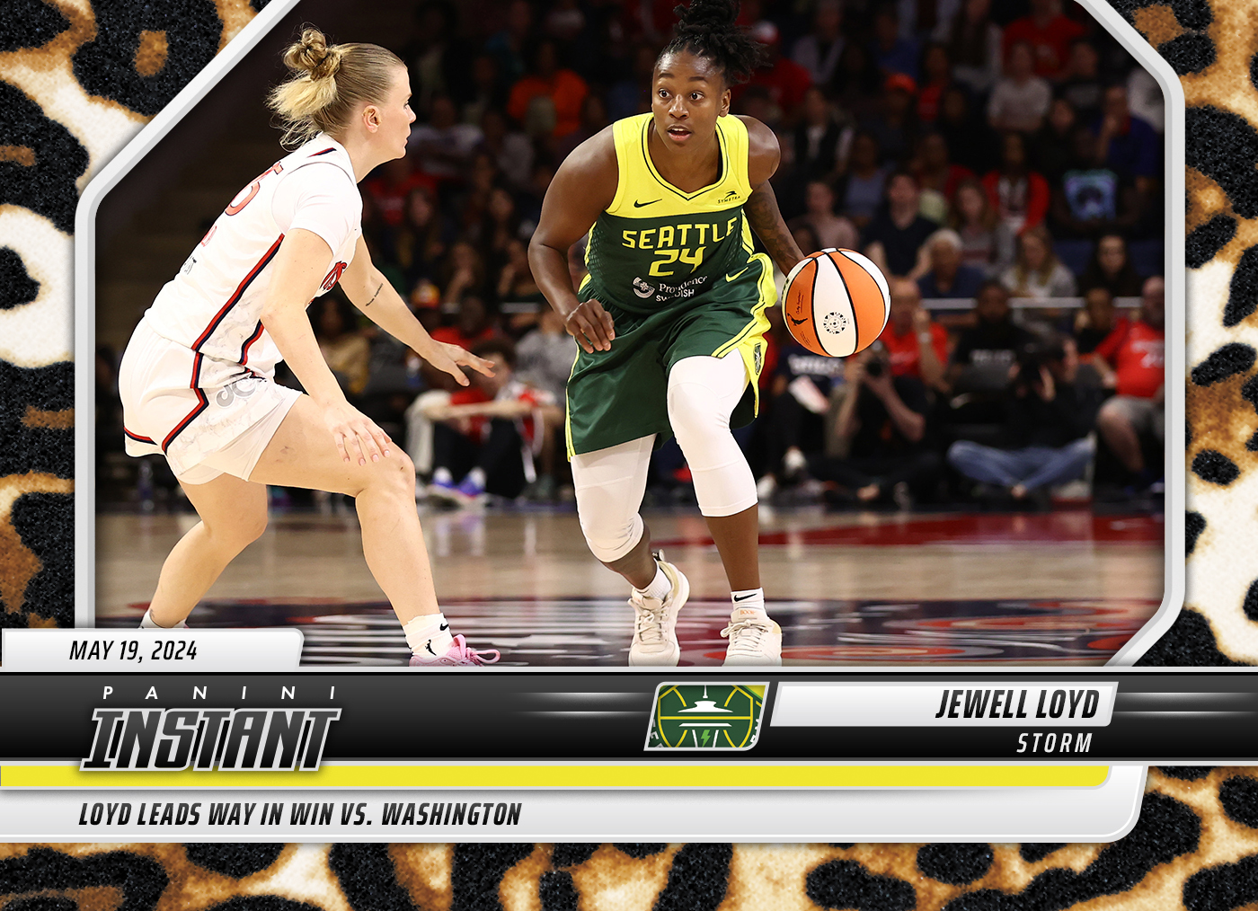 Jewell Loyd - 2024 Panini Instant WNBA #22 - Jaguar /10