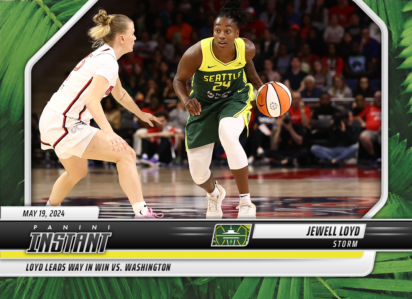 Jewell Loyd - 2024 Panini Instant WNBA #22 - Jungle /25