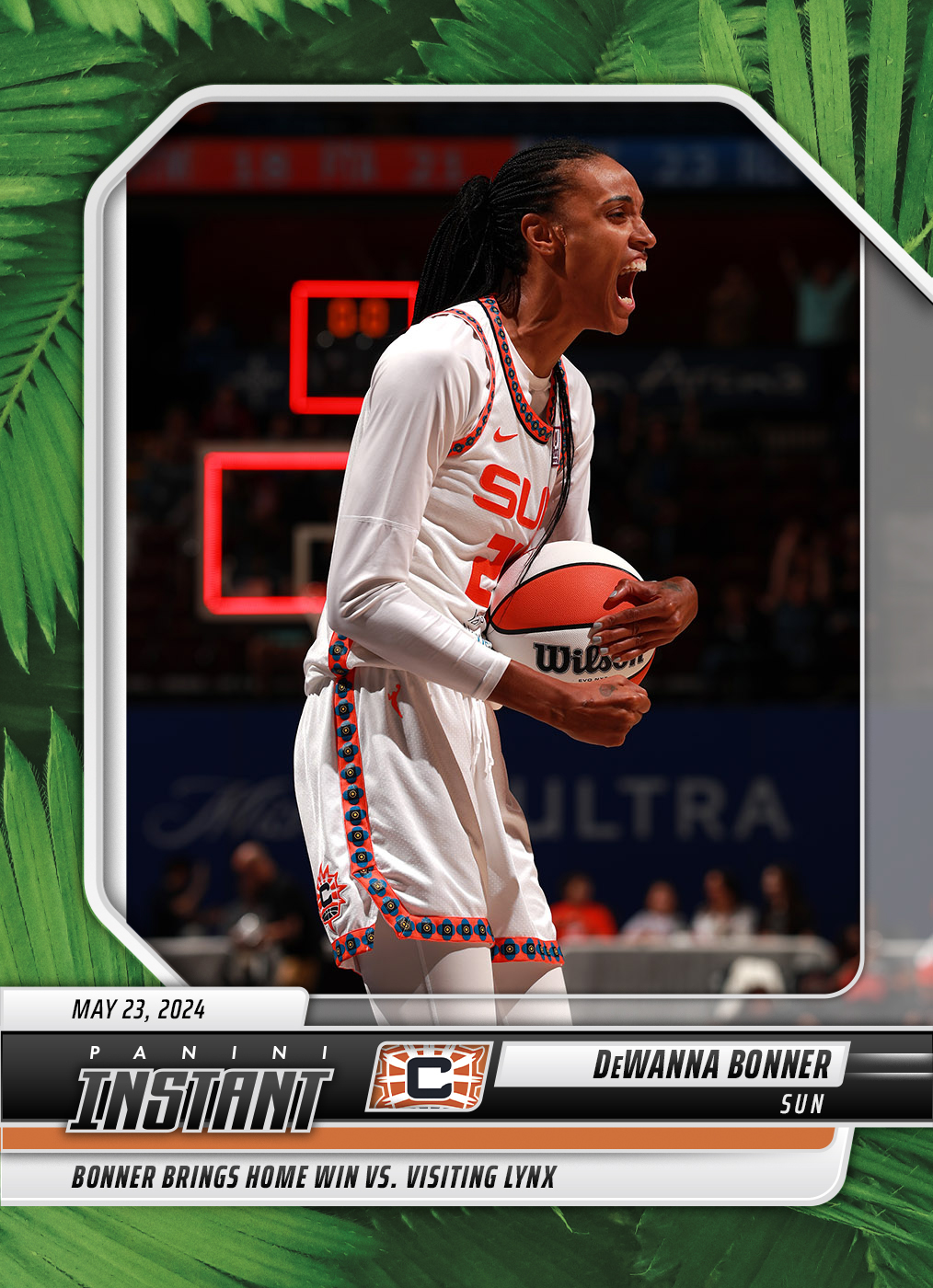 DeWanna Bonner - 2024 Panini Instant WNBA #25 - Jungle /25