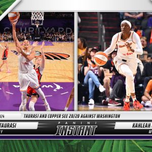 Diana Taurasi/Kahleah Copper - 2024 Panini Instant WNBA #27 - Jungle /25