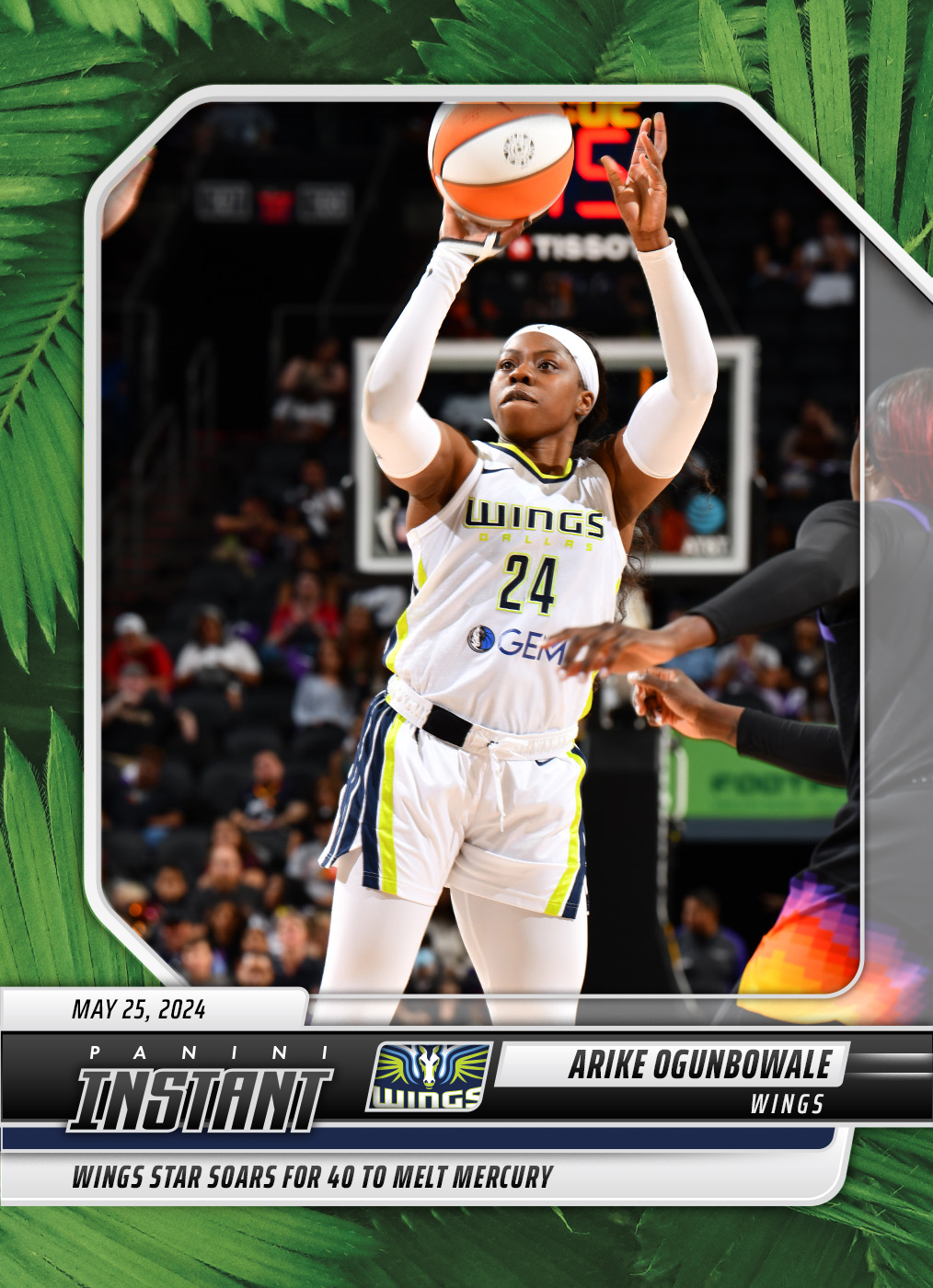 Arike Ogunbowale - 2024 Panini Instant WNBA #31 - Jungle /25