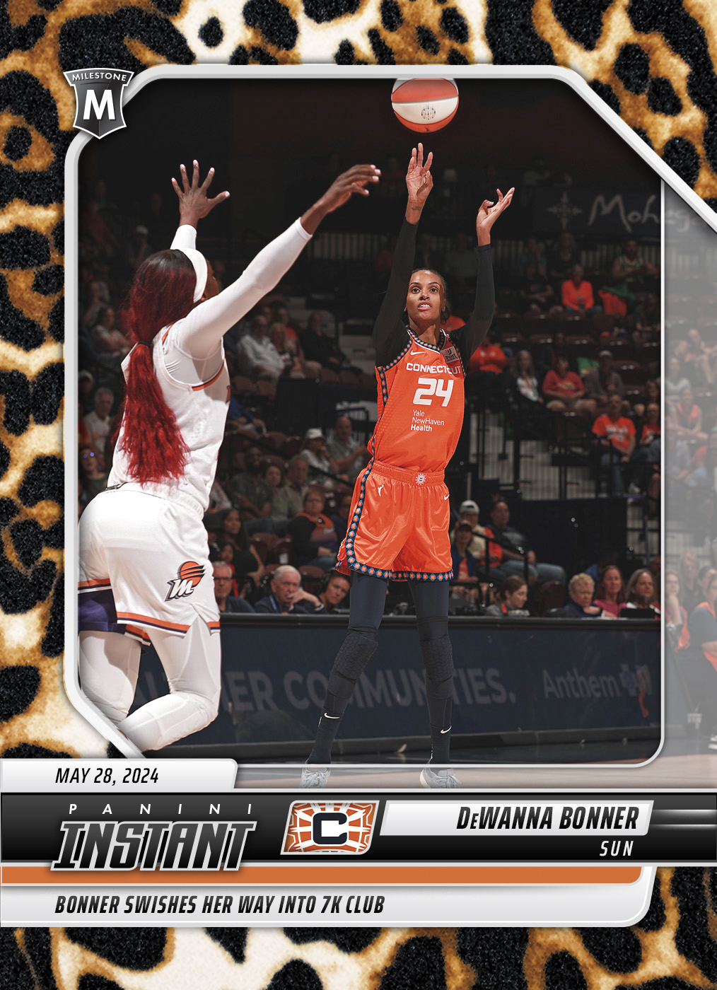 DeWanna Bonner - 2024 Panini Instant WNBA #34 - Jaguar /10