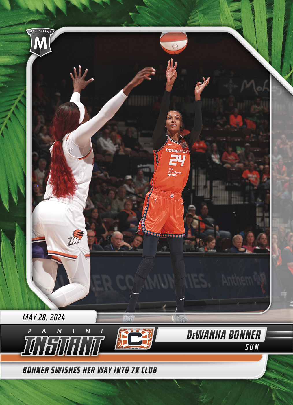 DeWanna Bonner - 2024 Panini Instant WNBA #34 - Jungle /25