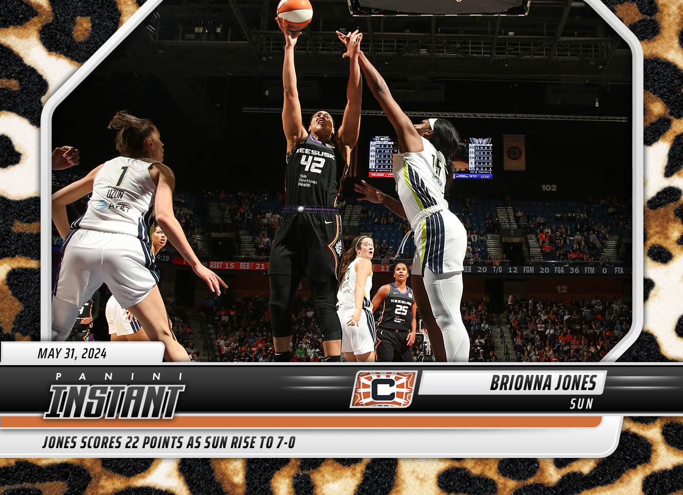 Brionna Jones - 2024 Panini Instant WNBA #40 - Jaguar /10