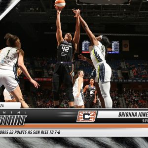 Brionna Jones - 2024 Panini Instant WNBA #40 - White Tiger /5