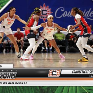 Connecticut Sun - 2024 Panini Instant WNBA #46 - Jungle /25