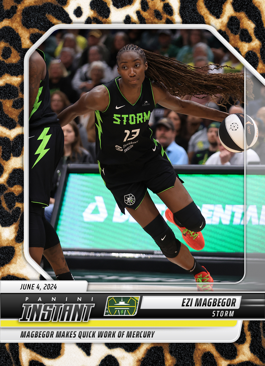 Ezi Magbegor - 2024 Panini Instant WNBA #48 - Jaguar /10