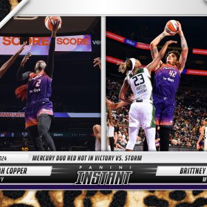 Kahleah Copper/Brittney Griner - 2024 Panini Instant WNBA #74 - Jaguar /10