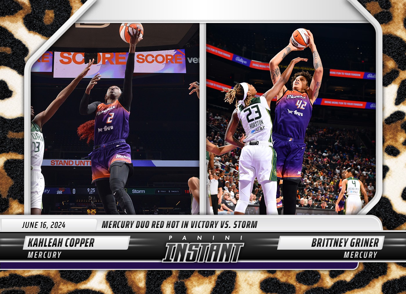 Kahleah Copper/Brittney Griner - 2024 Panini Instant WNBA #74 - Jaguar /10