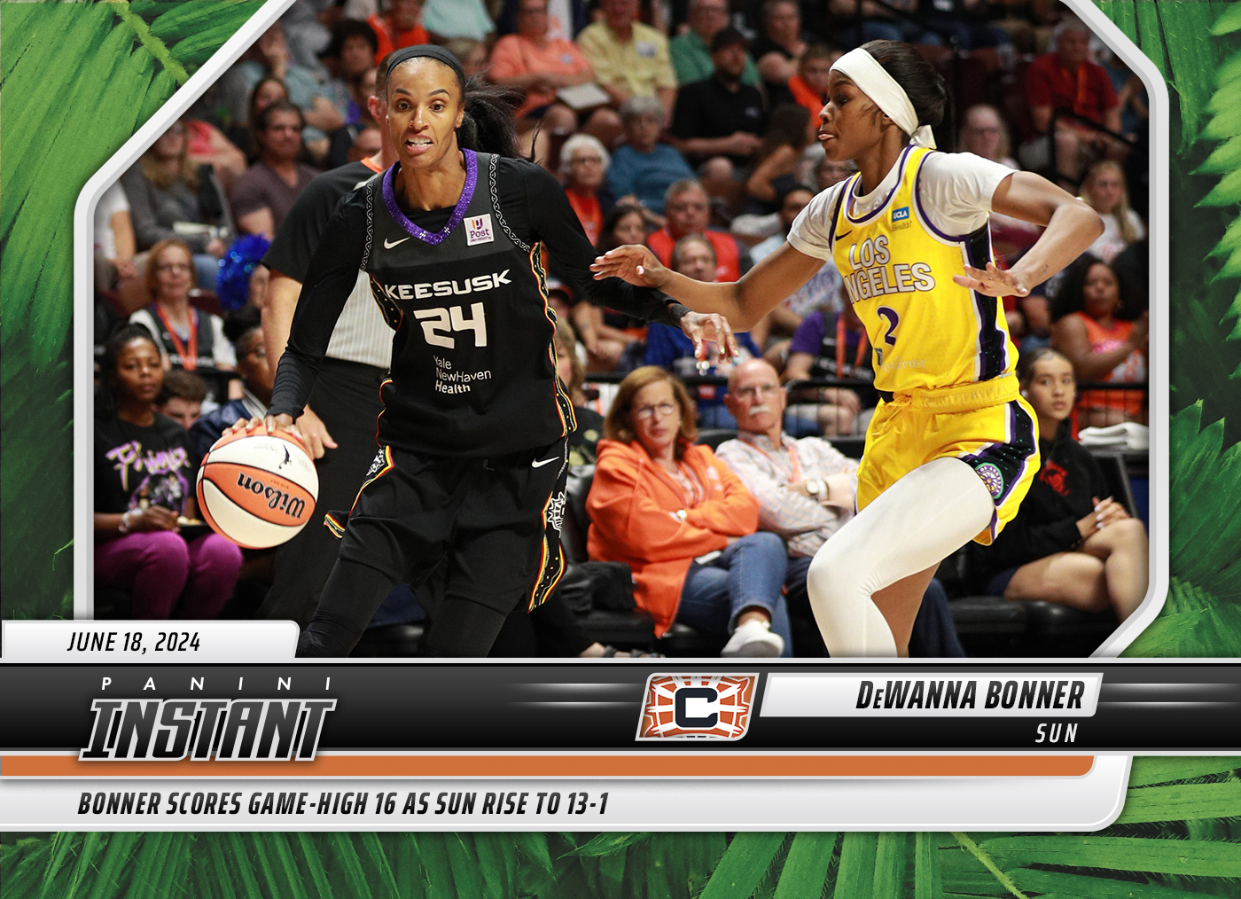 DeWanna Bonner - 2024 Panini Instant WNBA #76 - Jungle /25