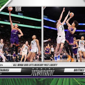 Diana Taurasi/Brittney Griner - 2024 Panini Instant WNBA #77 - Jungle /25