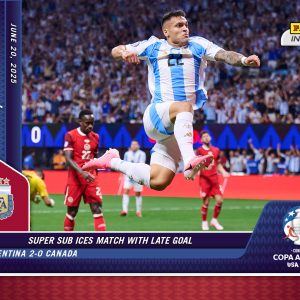 Lautaro Martinez - Panini Instant Copa America #2 - Red /25