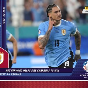 Darwin Nunez - Panini Instant Copa America #8 - Red /25