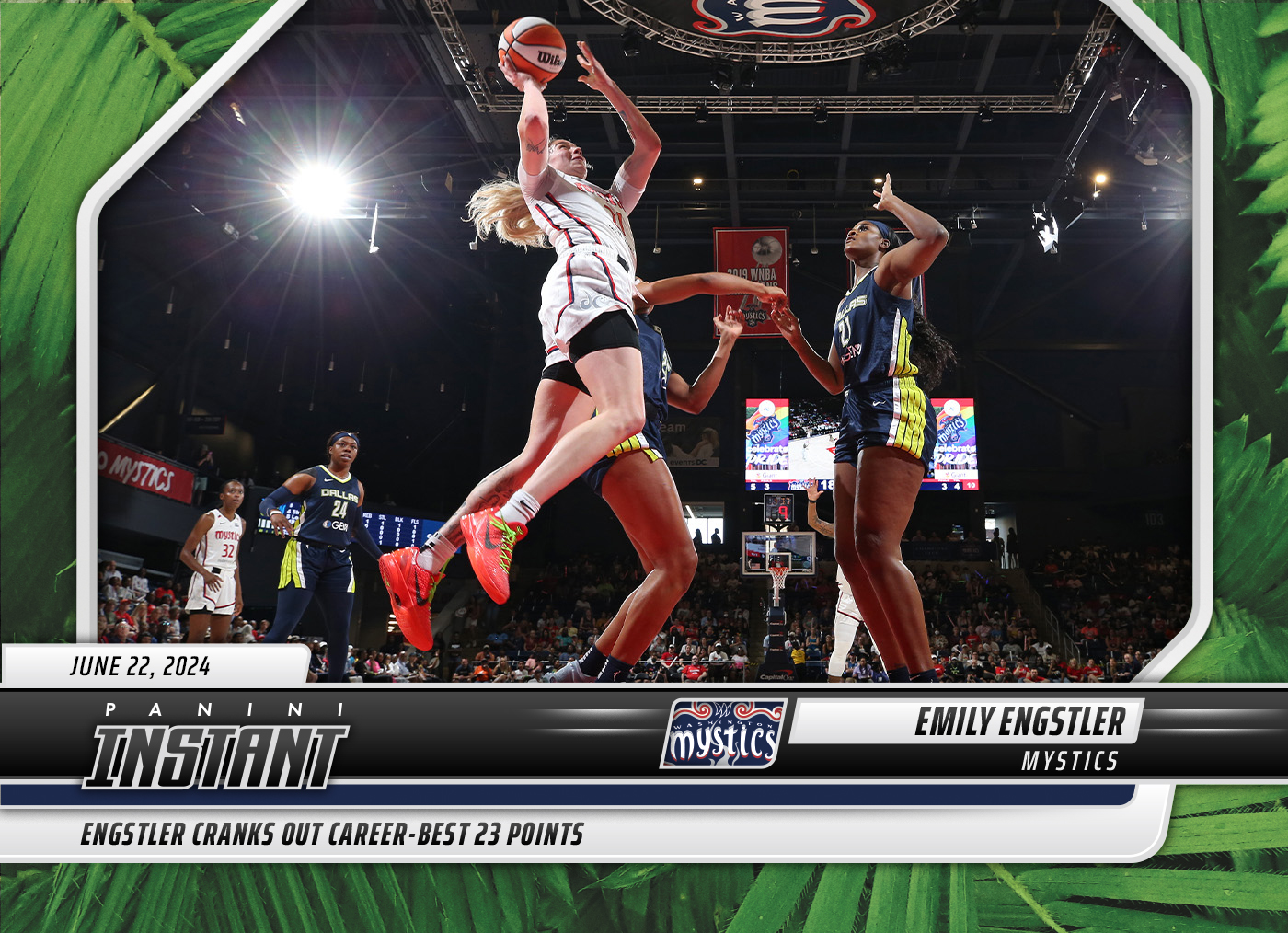 Emily Engstler - 2024 Panini Instant WNBA #83 - Jungle /25