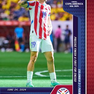 Julio Enciso - Panini Instant Copa America #10 - Red /25