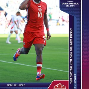 Jonathan David - Panini Instant Copa America #13 - Blue & Red /5