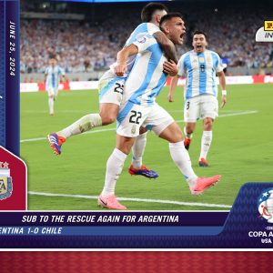 Lautaro Martinez - Panini Instant Copa America #14 - Red /25