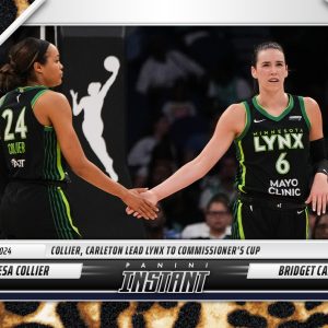 Napheesa Collier/Bridget Carleton - 2024 Panini Instant WNBA #90 - Jaguar /10