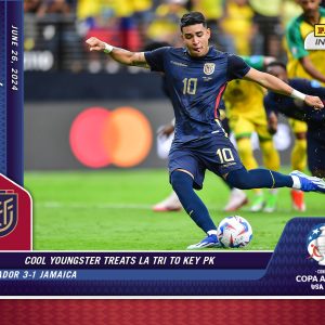 Kendry Paez - Panini Instant Copa America #15 - Red /25