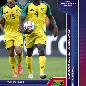 Michail Antonio - Panini Instant Copa America #16 - Blue & Red /5