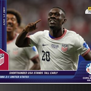 Folarin Balogun - Panini Instant Copa America #18 - Black 1/1