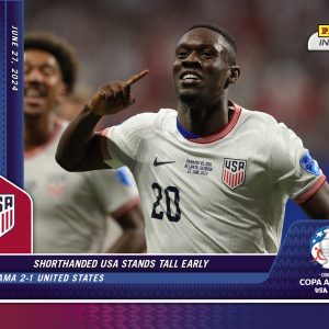 Folarin Balogun - Panini Instant Copa America #18 - Blue & Red /5