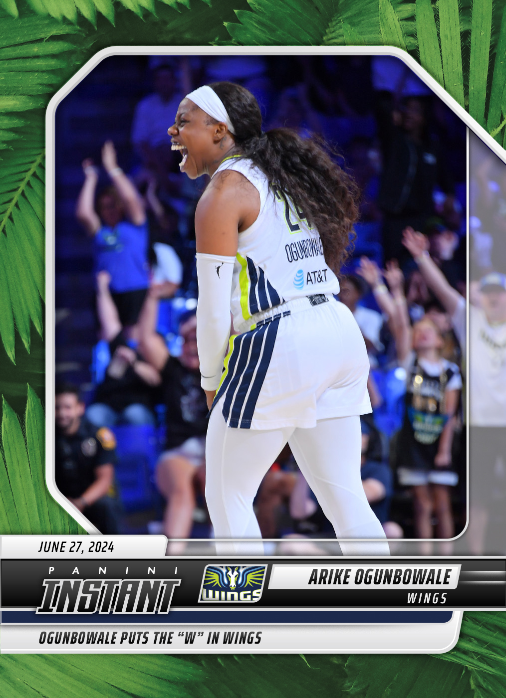 Arike Ogunbowale - 2024 Panini Instant WNBA #93 - Jungle /25
