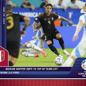 Paolo Guerrero - Panini Instant Copa America #24 - Red /25