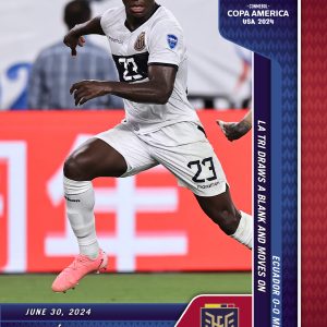 Moises Caicedo - Panini Instant Copa America #26 - Red /25