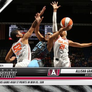 Allisha Gray - 2024 Panini Instant WNBA #98 - White Tiger /5