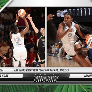 Chelsea Gray/Jackie Young - 2024 Panini Instant WNBA #99 - Jungle /25