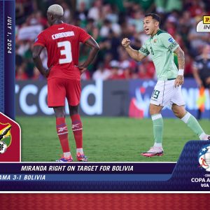 Bruno Miranda - Panini Instant Copa America #27 - Red /25
