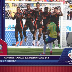Raphinha - Panini Instant Copa America #29 - Red /25