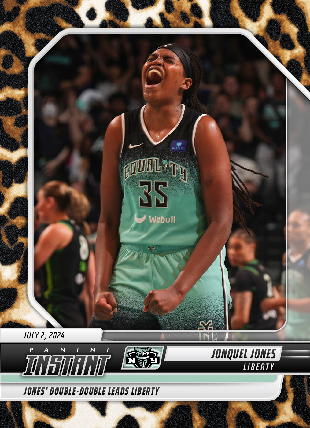 Jonquel Jones - 2024 Panini Instant WNBA #129 - Jaguar /10