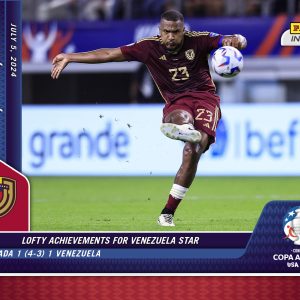 Salomon Rondon - Panini Instant Copa America #33 - Red /25