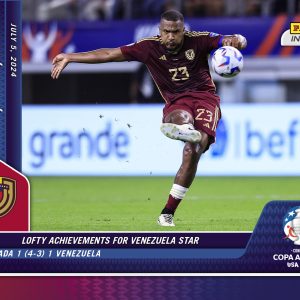 Salomon Rondon - Panini Instant Copa America #33 - Blue & Red /5