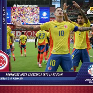 James Rodriguez - Panini Instant Copa America #35- Red /25