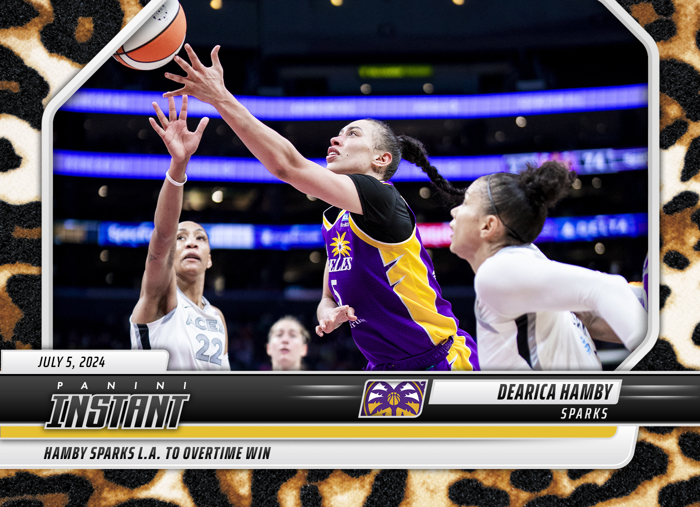 Dearica Hamby - 2024 Panini Instant WNBA #137 - Jaguar /10