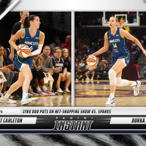 Bridget Carleton/Dorka Juhasz - 2024 Panini Instant WNBA #142 - White Tiger /5