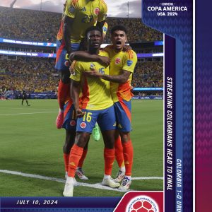 Jefferson Lerma - Panini Instant Copa America #40 - Blue & Red /5
